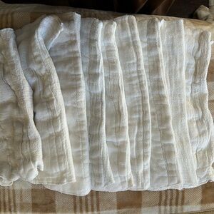 Soft White Cloth Diaper Insert Set of 11